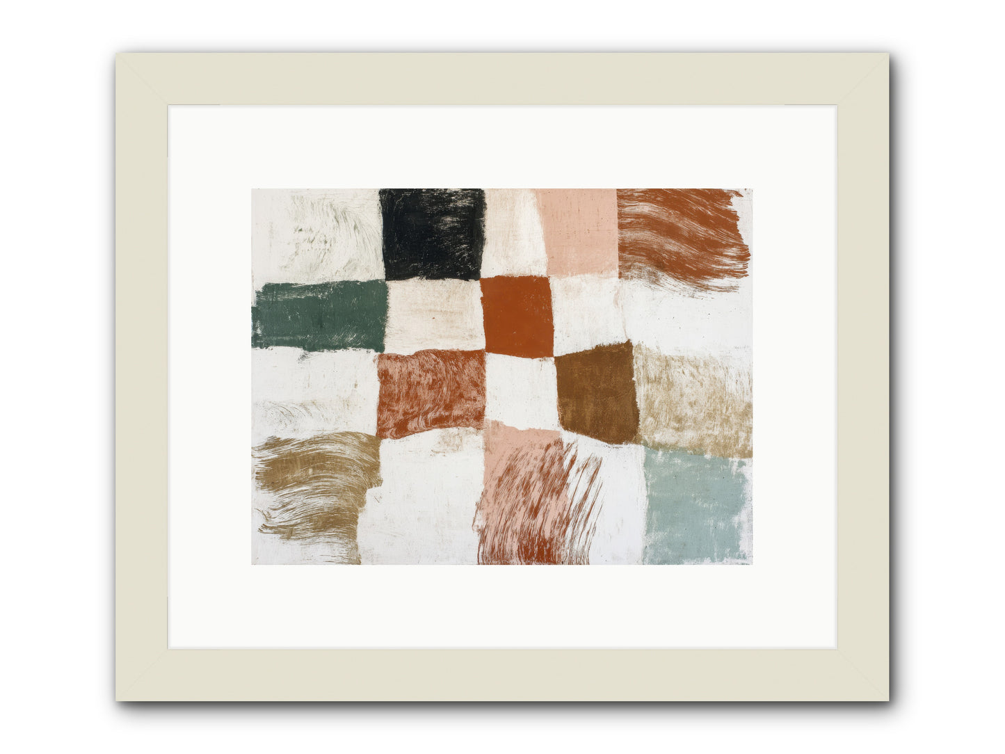 Field No.2 -- Framed Print - White 12x9