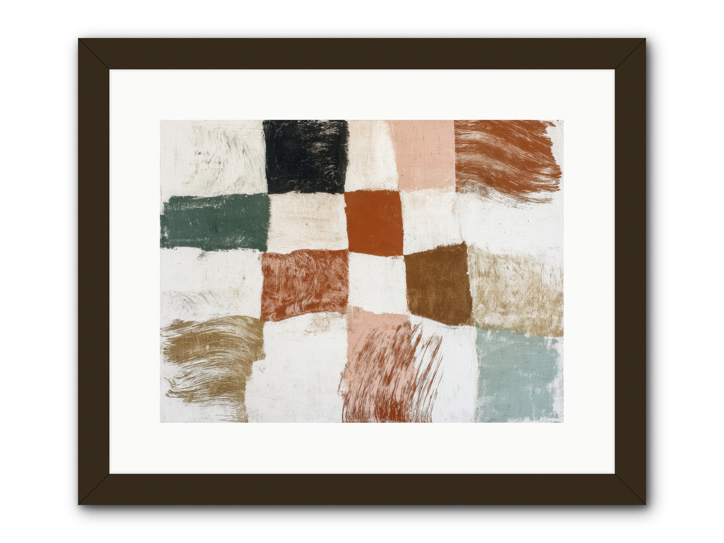 Field No.2 -- Framed Print - Black 16x12