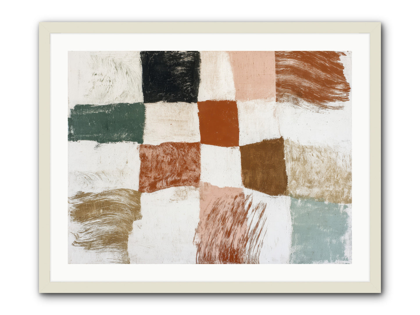 Field No.2 -- Framed Print - White 32x24