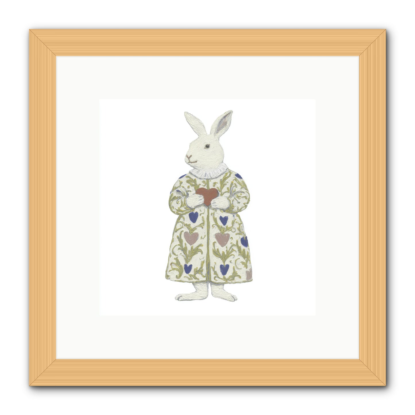 Field Notes On Fondness -- Framed Print - Natural 10x10