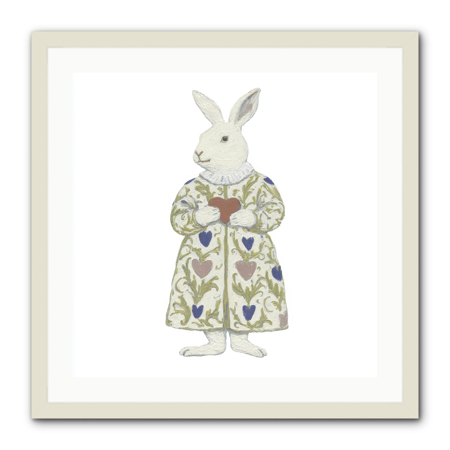 Field Notes On Fondness -- Framed Print - White 24x24