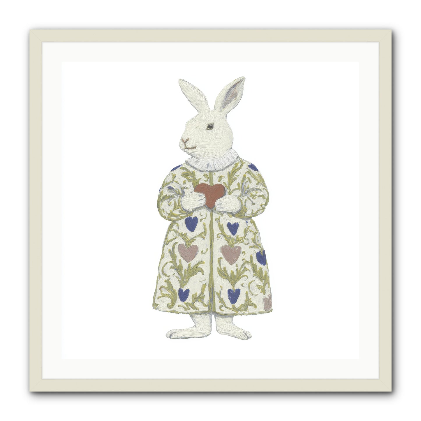 Field Notes On Fondness -- Framed Print - White 30x30
