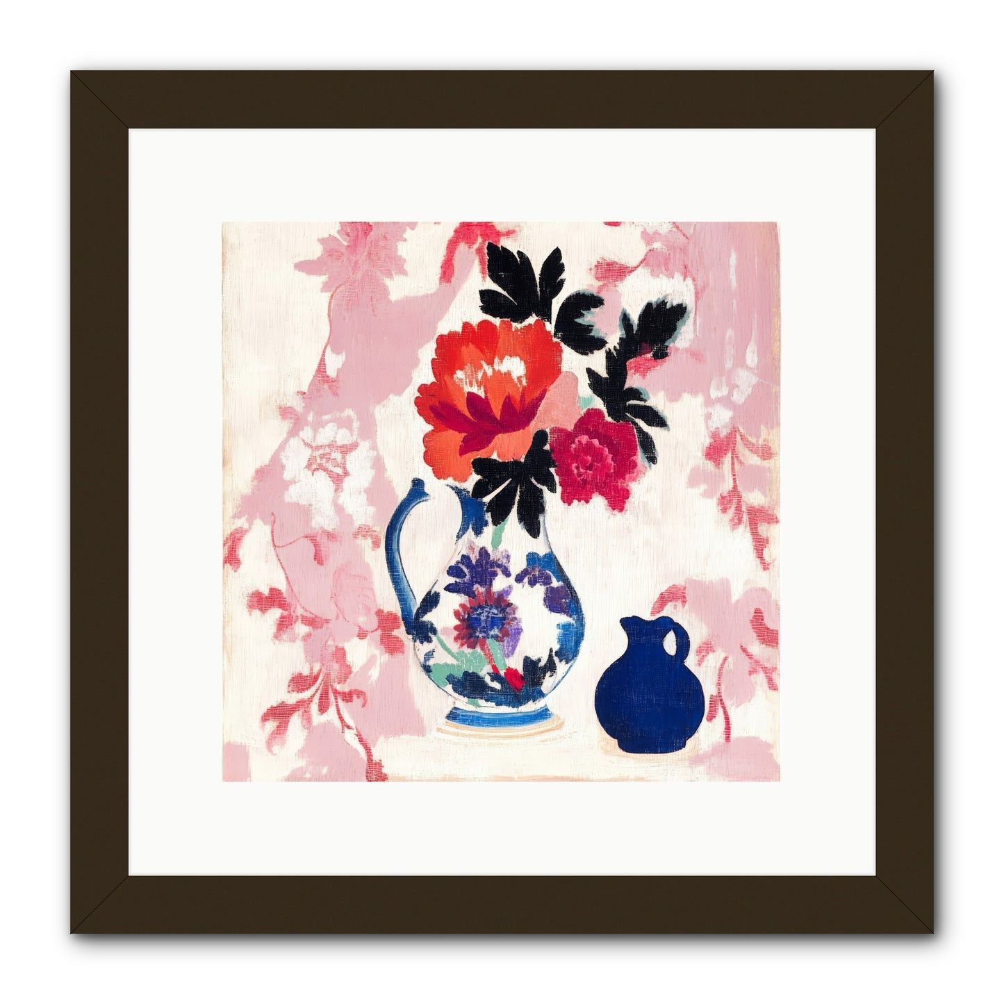 Field & Flora -- Framed Print - Black 12x12