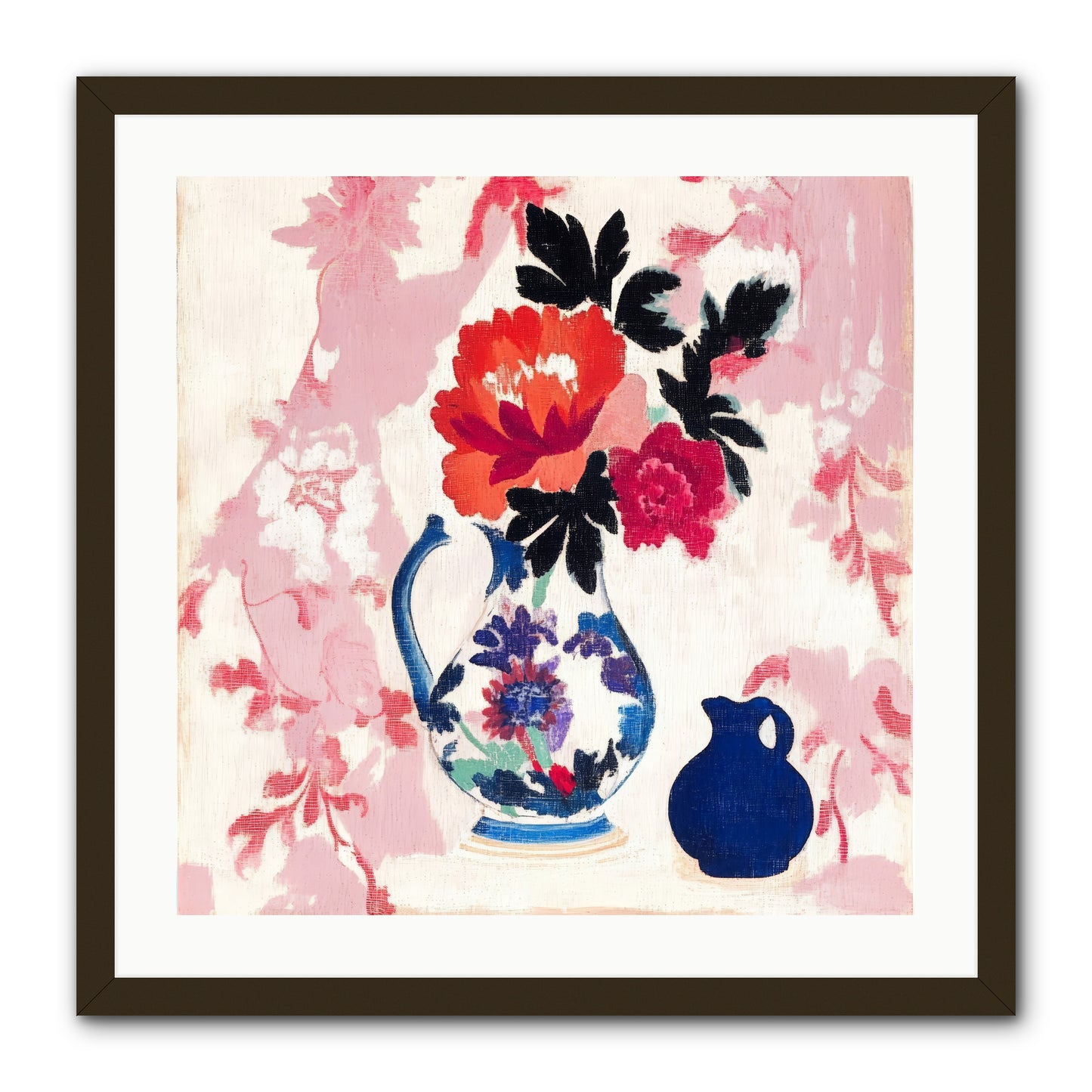Field & Flora -- Framed Print - Black 24x24