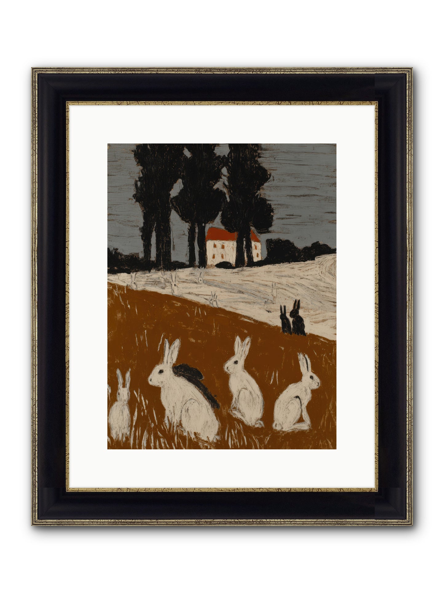 Field of Small Kings — Field-of-Small-Kings-12x16-Framed-Print-Black-Gold.jpg