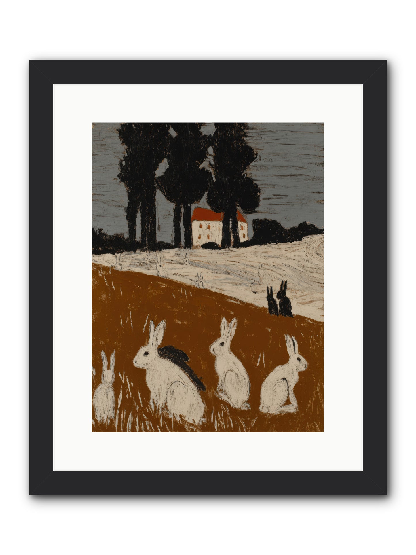 Field of Small Kings — Field-of-Small-Kings-12x16-Framed-Print-Black.jpg