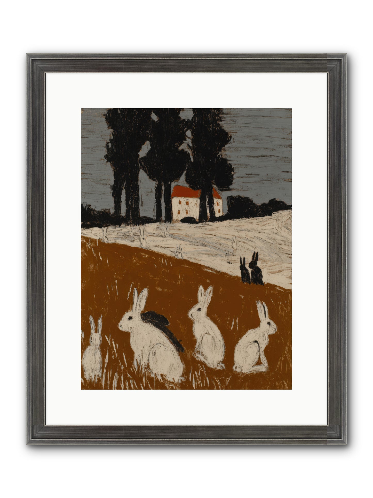 Field of Small Kings — Field-of-Small-Kings-12x16-Framed-Print-Slimwoods-Black-Silver.jpg