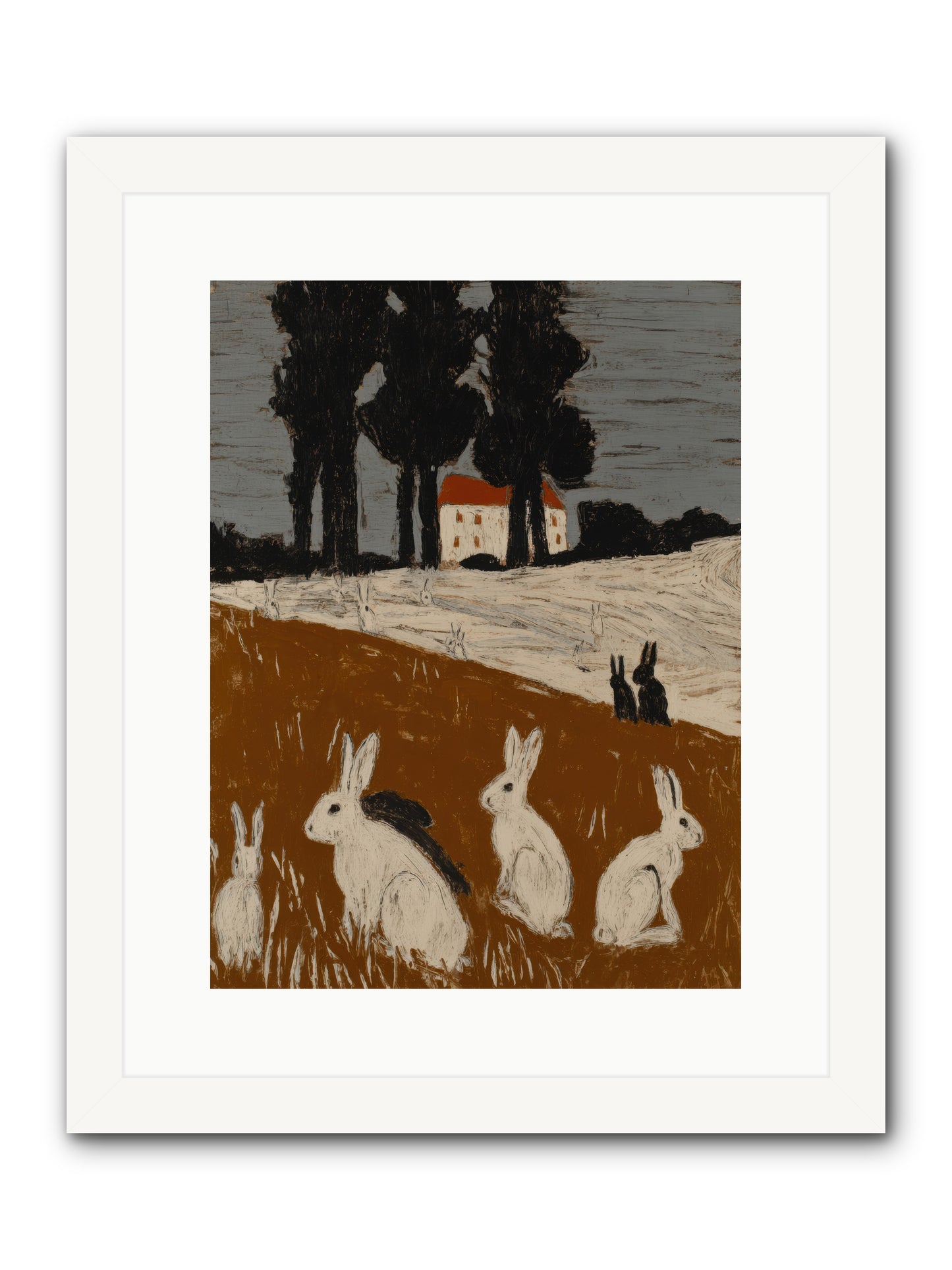 Field of Small Kings — Field-of-Small-Kings-12x16-Framed-Print-White.jpg