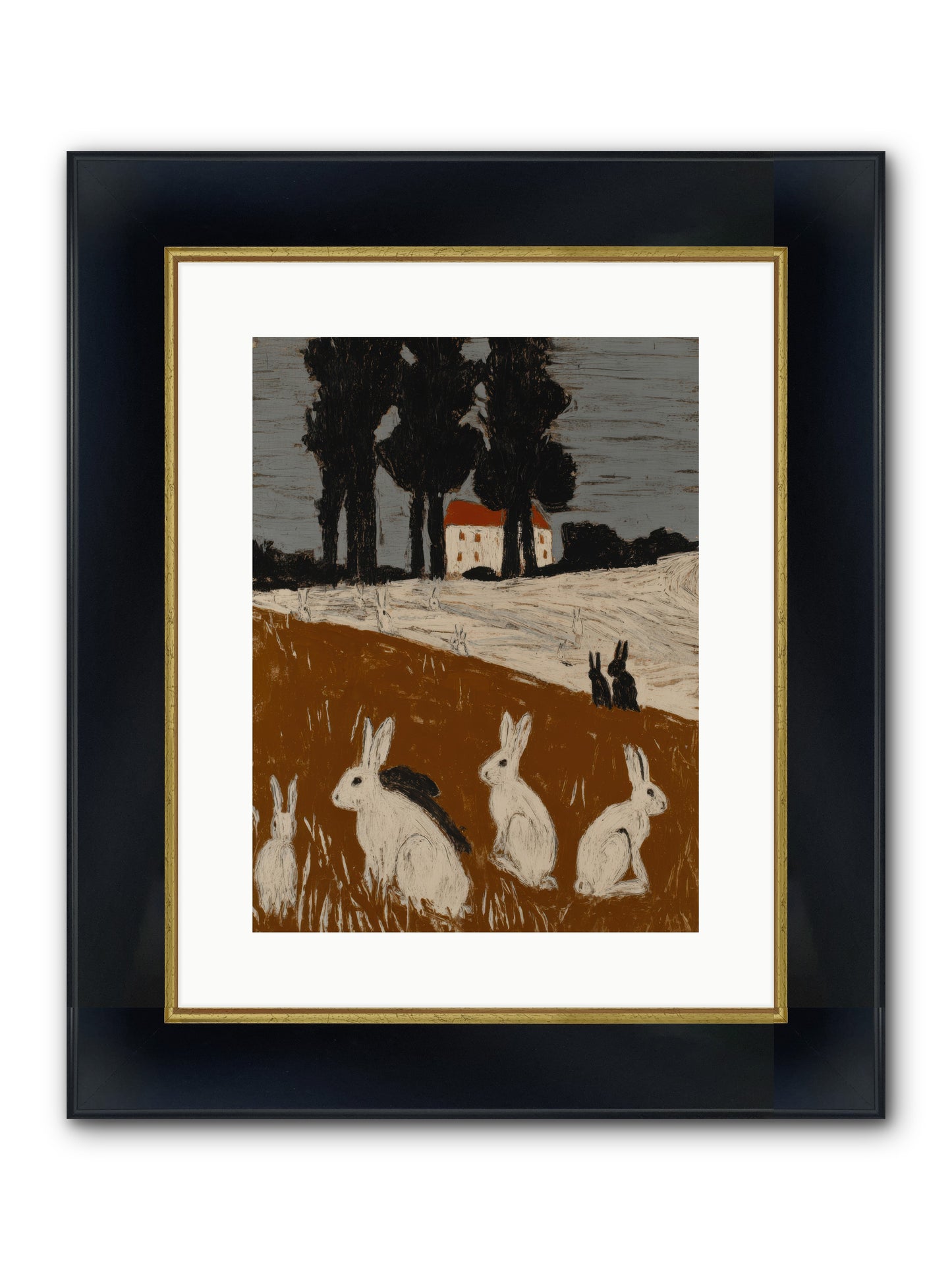 Field of Small Kings — Field-of-Small-Kings-12x16-Framed-Print-Wide-Black-w-Gold.jpg