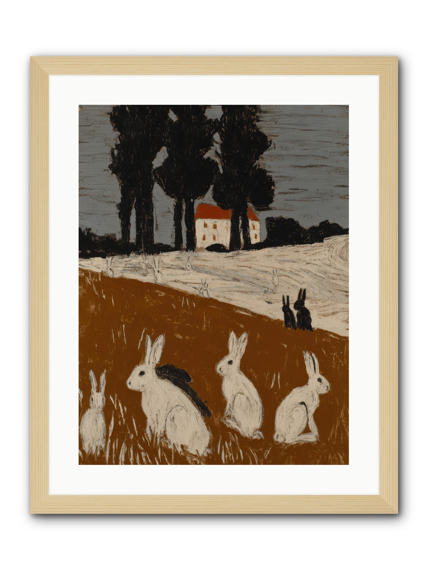 Field of Small Kings — Field-of-Small-Kings-18x24-Framed-Print-Natural.jpg