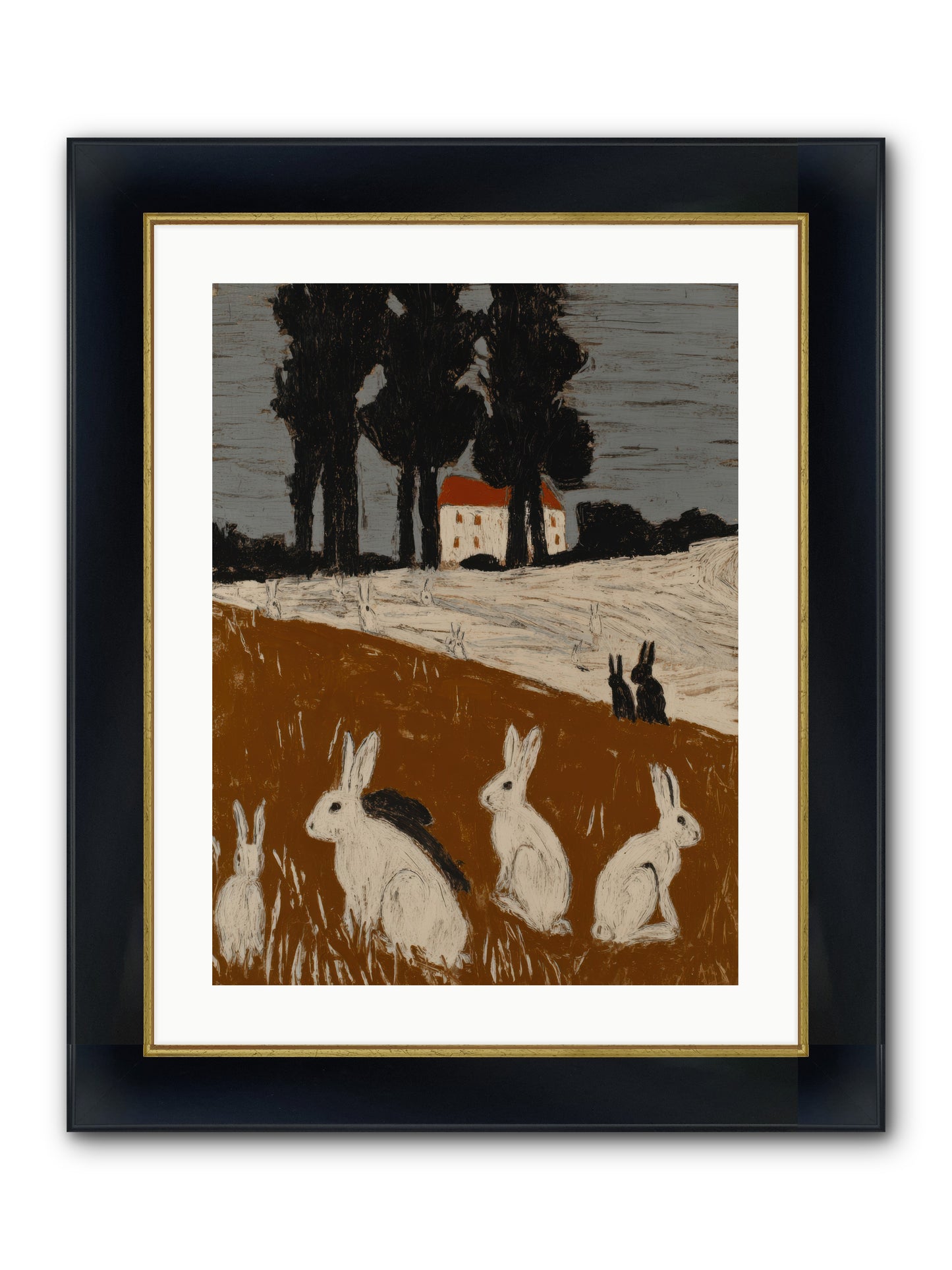 Field of Small Kings — Field-of-Small-Kings-18x24-Framed-Print-Wide-Black-w-Gold.jpg