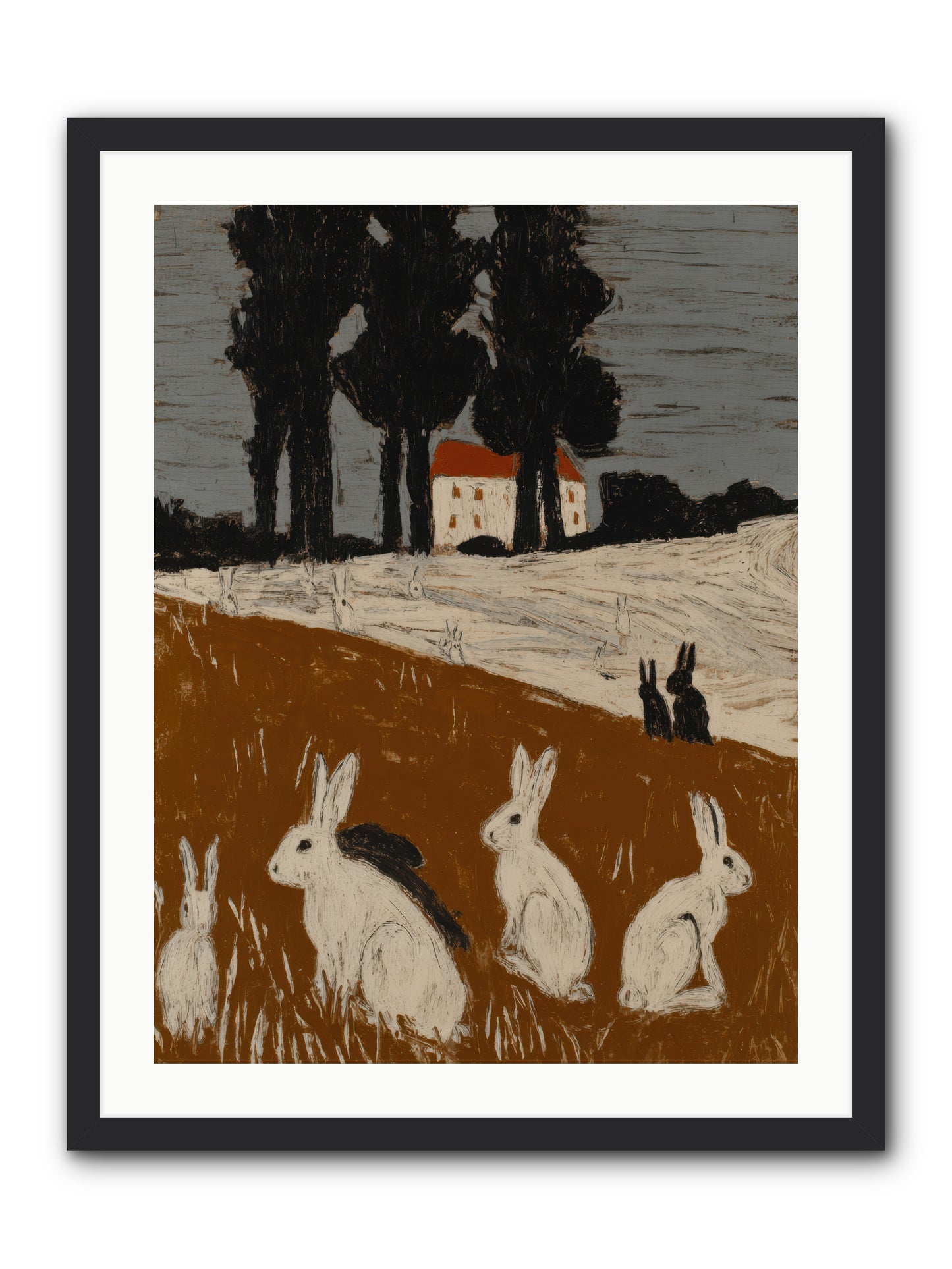 Field of Small Kings — Field-of-Small-Kings-24x32-Framed-Print-Black.jpg