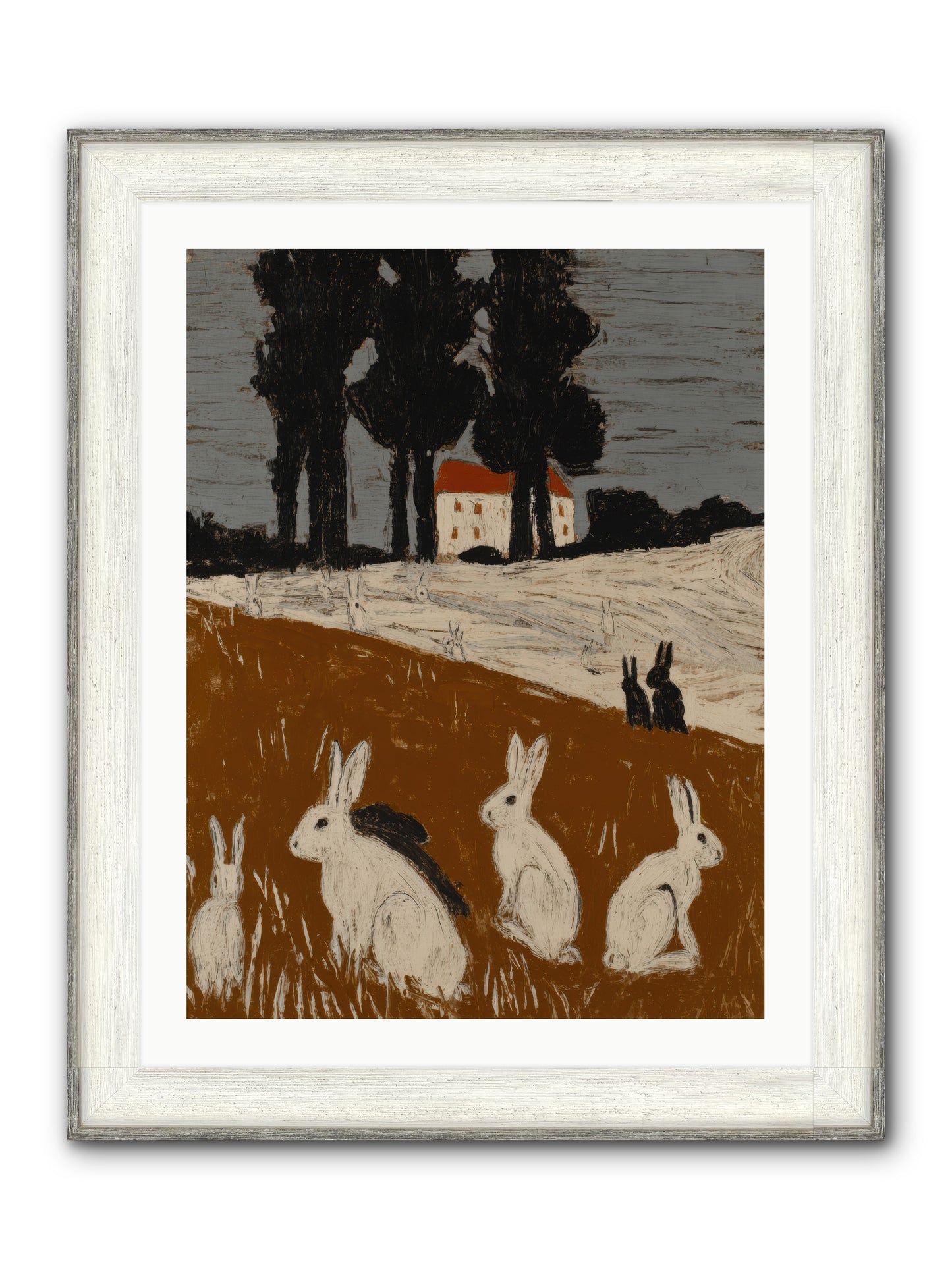 Field of Small Kings — Field-of-Small-Kings-24x32-Framed-Print-Driftwood-White.jpg
