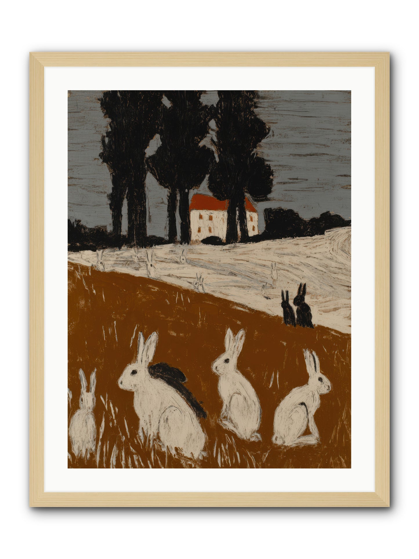 Field of Small Kings — Field-of-Small-Kings-24x32-Framed-Print-Natural.jpg