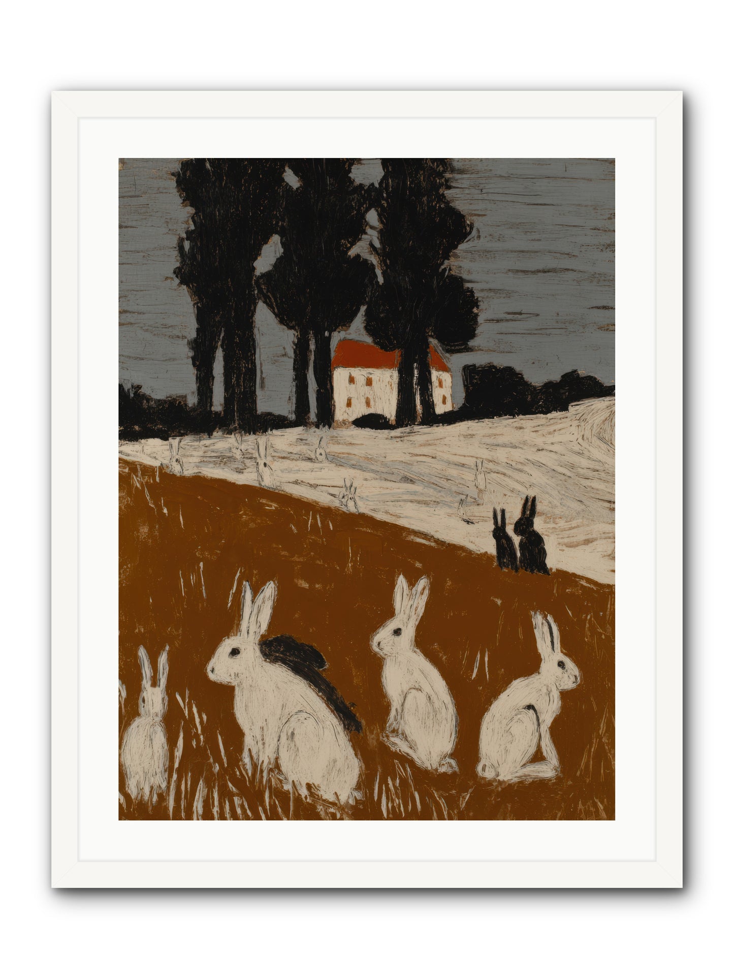 Field of Small Kings — Field-of-Small-Kings-24x32-Framed-Print-White.jpg