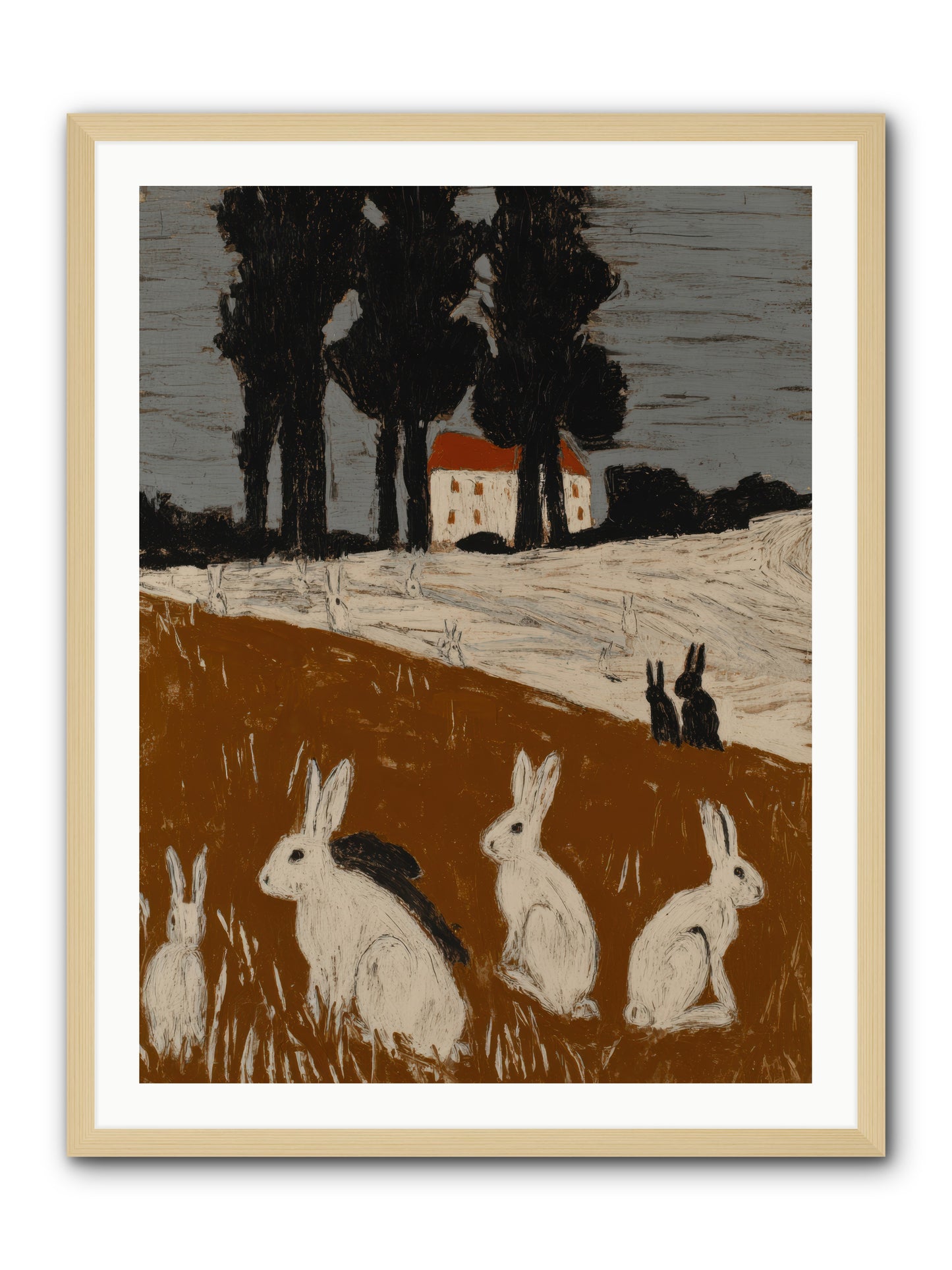 Field of Small Kings — Field-of-Small-Kings-30x40-Framed-Print-Natural.jpg