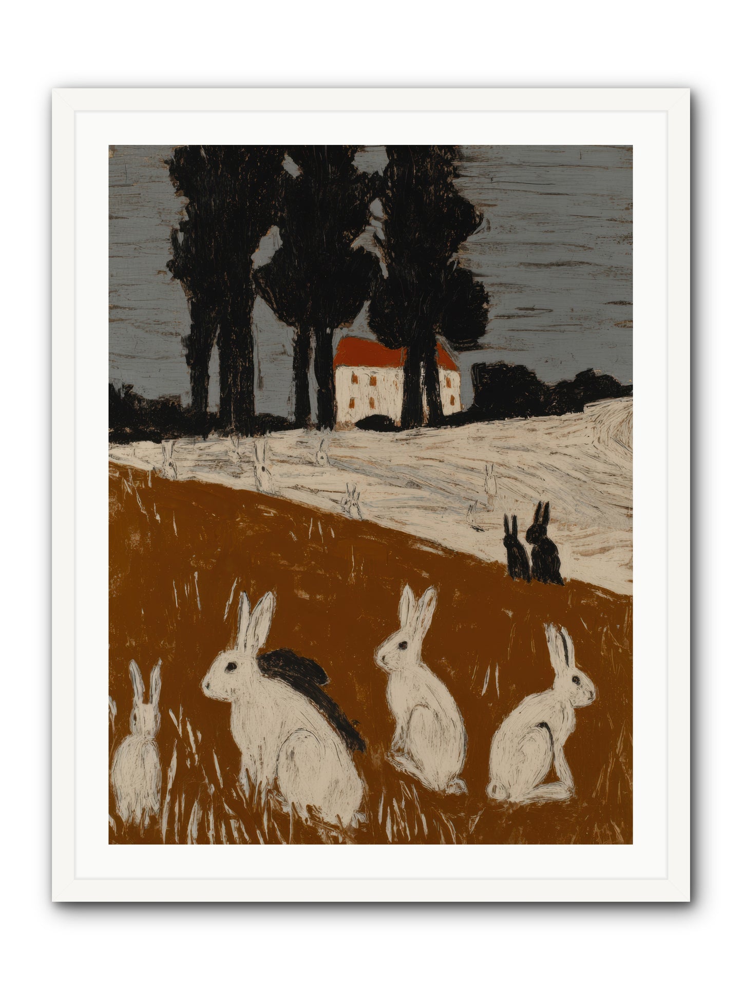 Field of Small Kings — Field-of-Small-Kings-30x40-Framed-Print-White.jpg