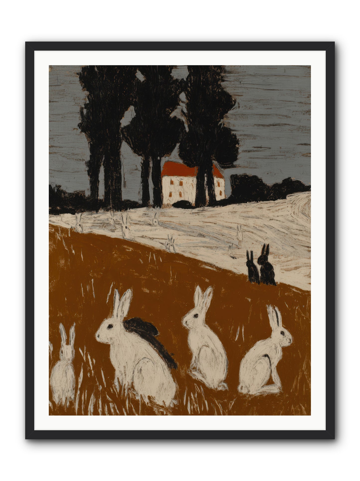 Field of Small Kings — Field-of-Small-Kings-36x48-Framed-Print-Black.jpg