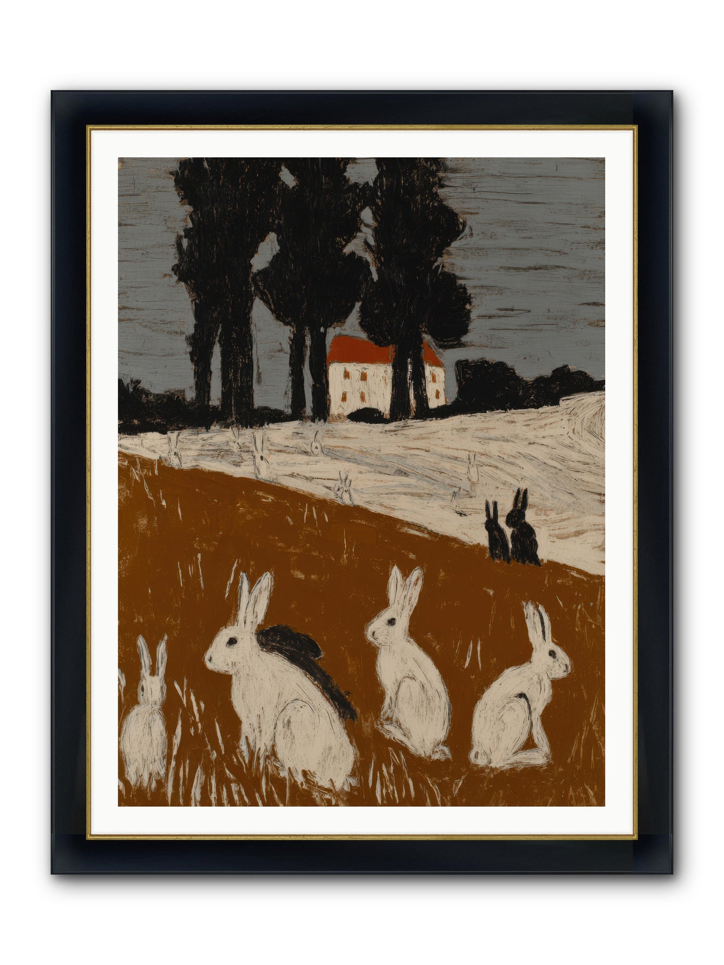 Field of Small Kings — Field-of-Small-Kings-36x48-Framed-Print-Wide-Black-w-Gold.jpg