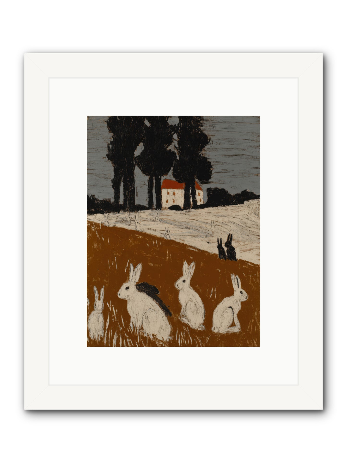 Field of Small Kings — Field-of-Small-Kings-9x12-Framed-Print-White.jpg