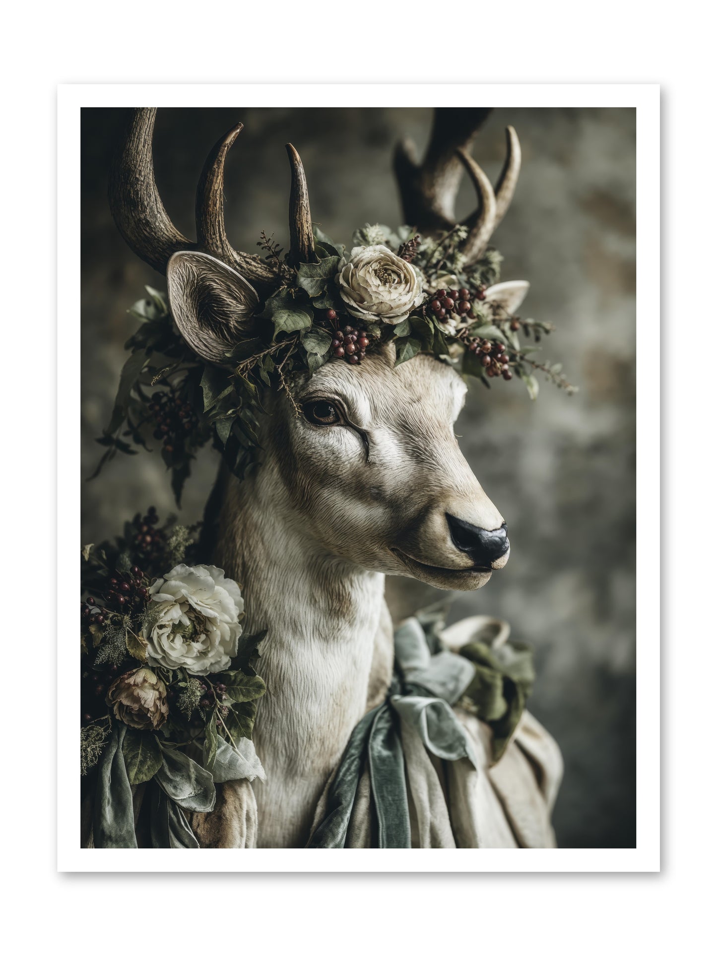 Field of gentle -- Loose Canvas Print 24x32