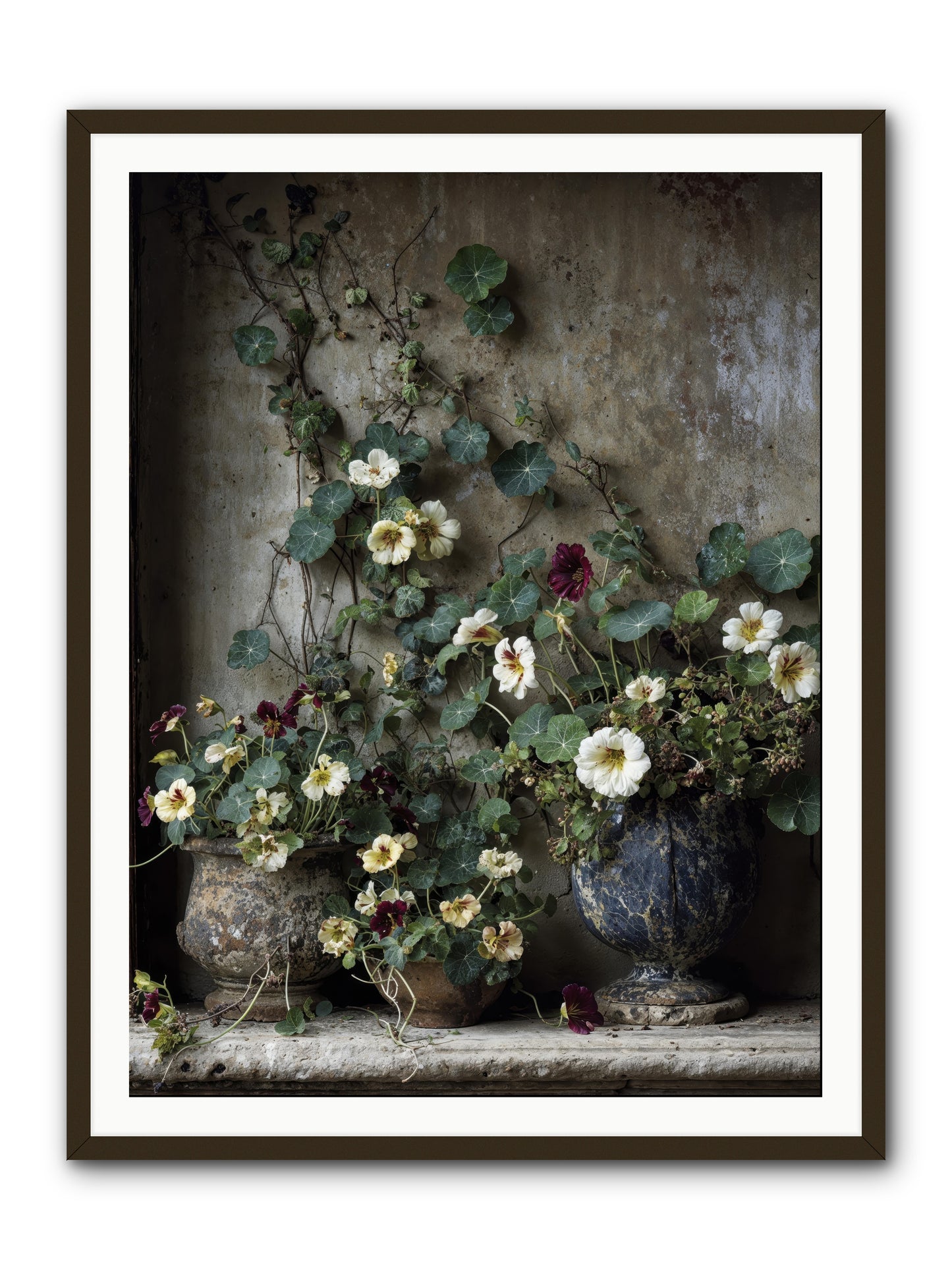 Field to heart -- Framed Print - Black 36x48