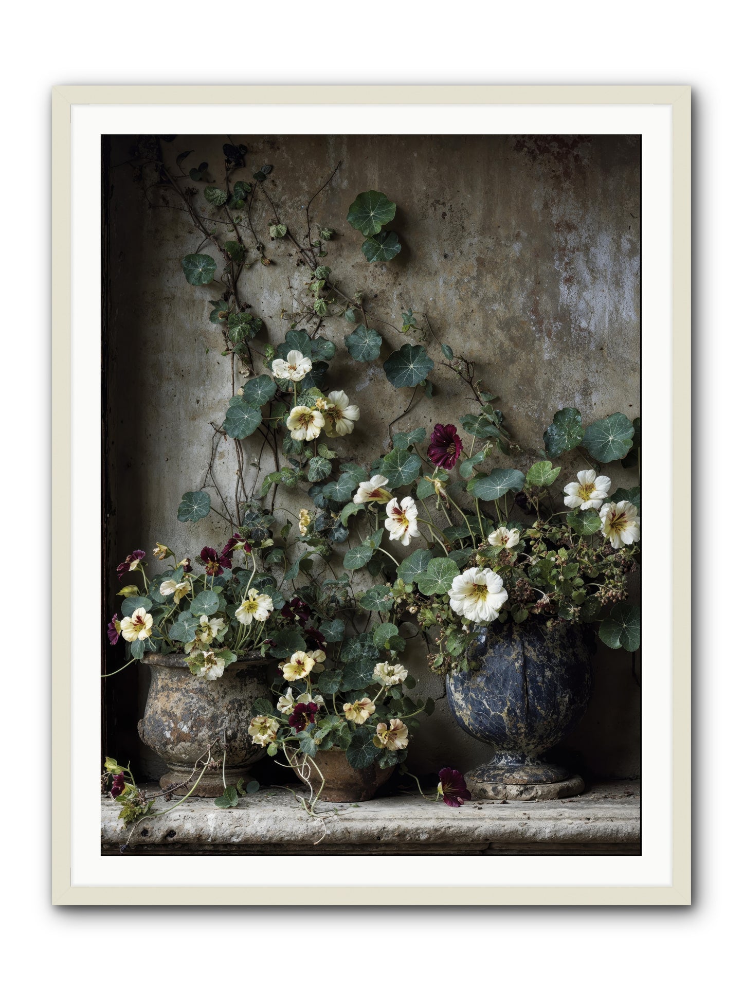Field to heart -- Framed Print - White 36x48
