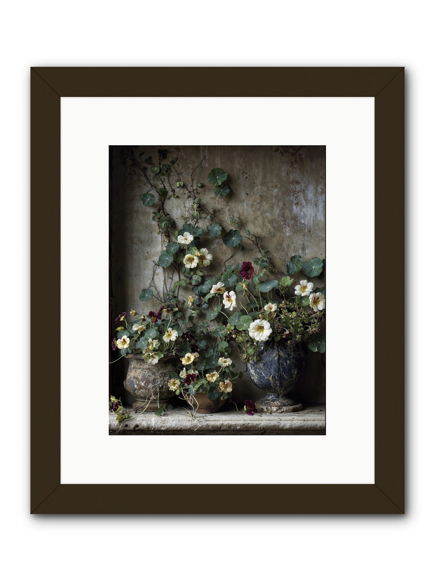 Field to heart -- Framed Print - Black 9x12