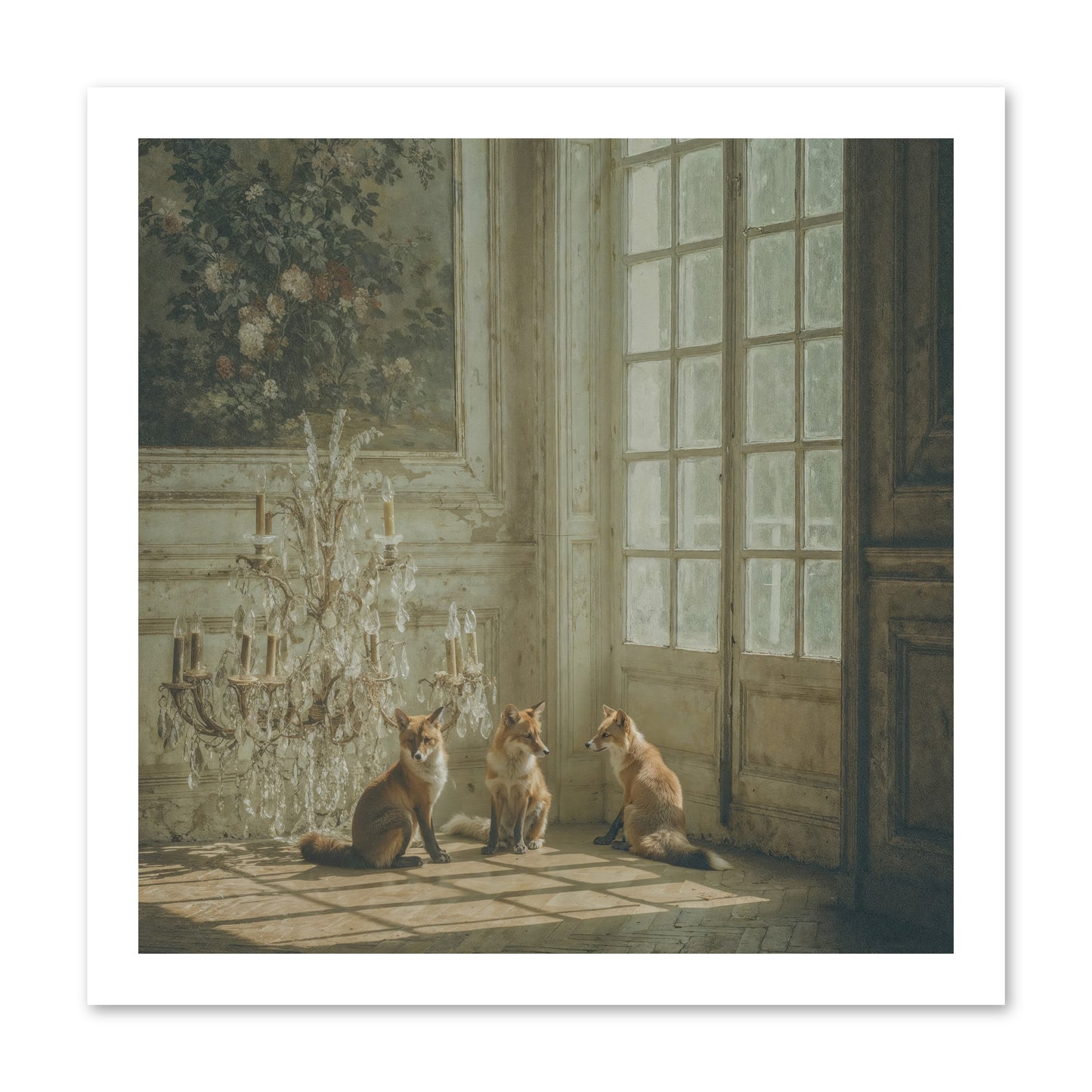 Fieldhouse Morning -- Paper Print 16x16
