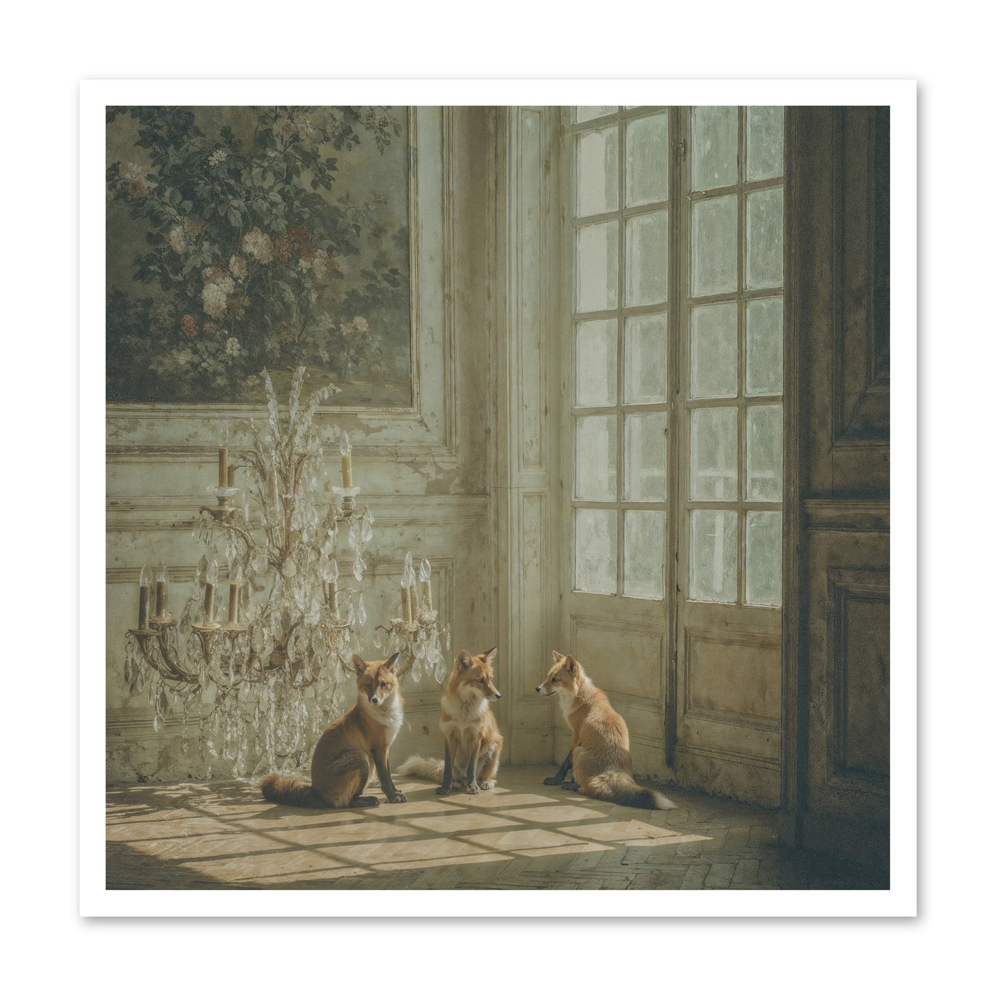 Fieldhouse Morning -- Paper Print 30x30