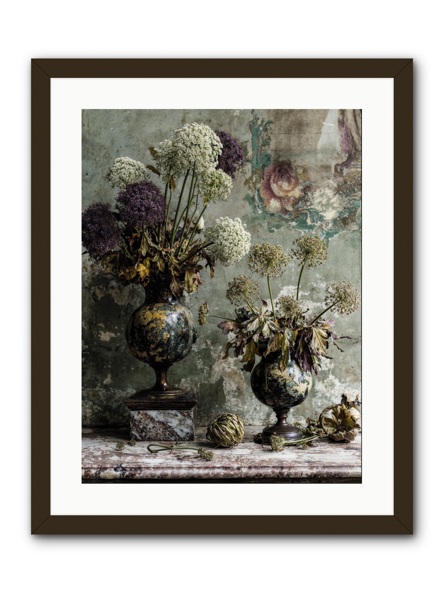 Fieldpicked -- Framed Print - Black 18x24