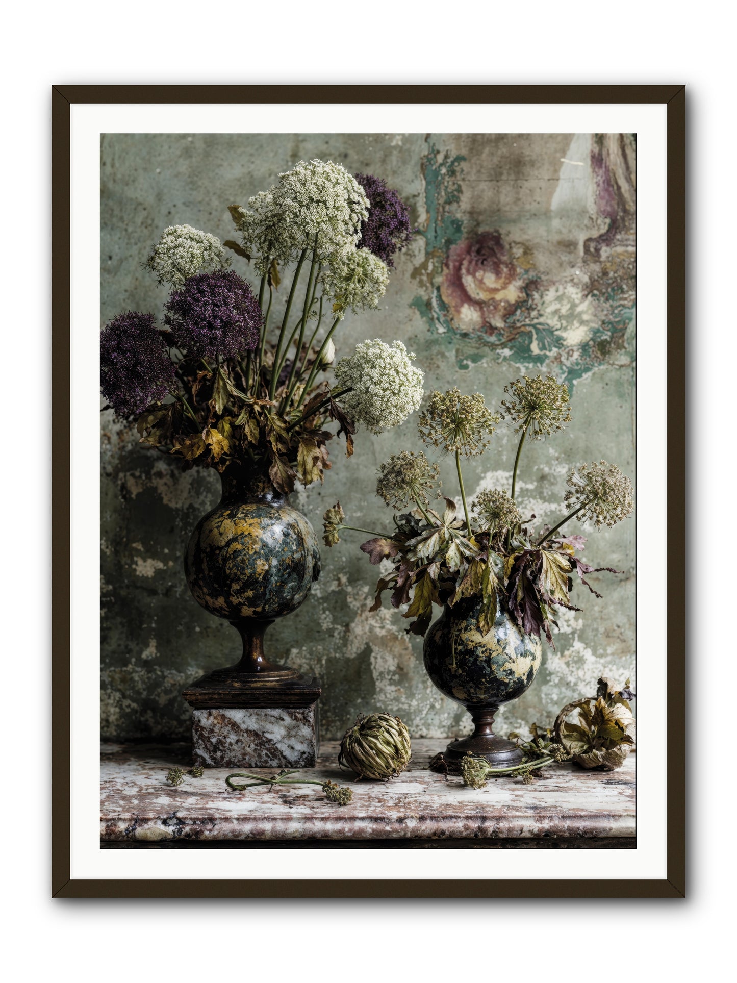 Fieldpicked -- Framed Print - Black 36x48