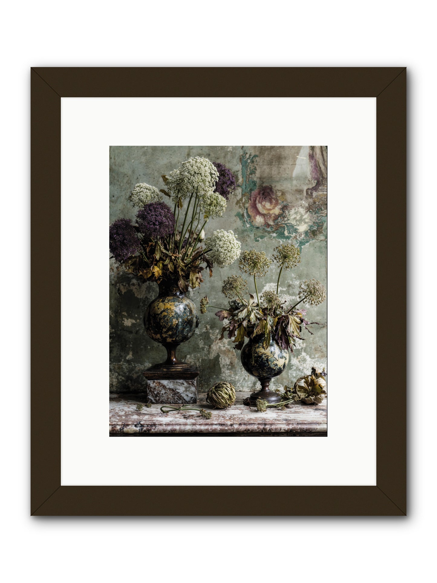 Fieldpicked -- Framed Print - Black 9x12