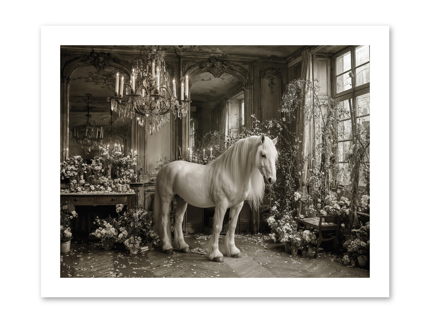 Fieldstone Parlor -- Loose Canvas Print 16x12