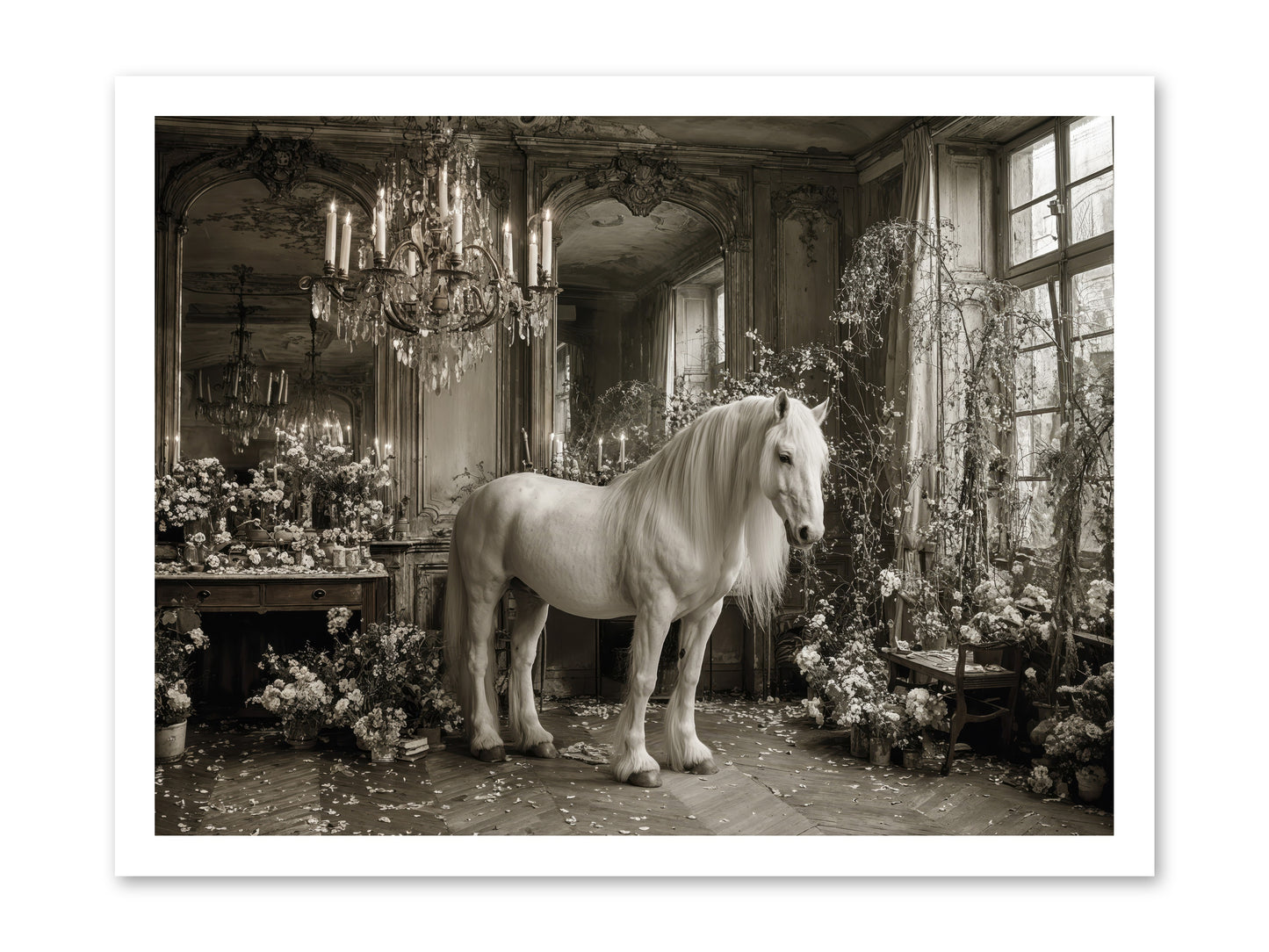 Fieldstone Parlor -- Paper Print 24x18