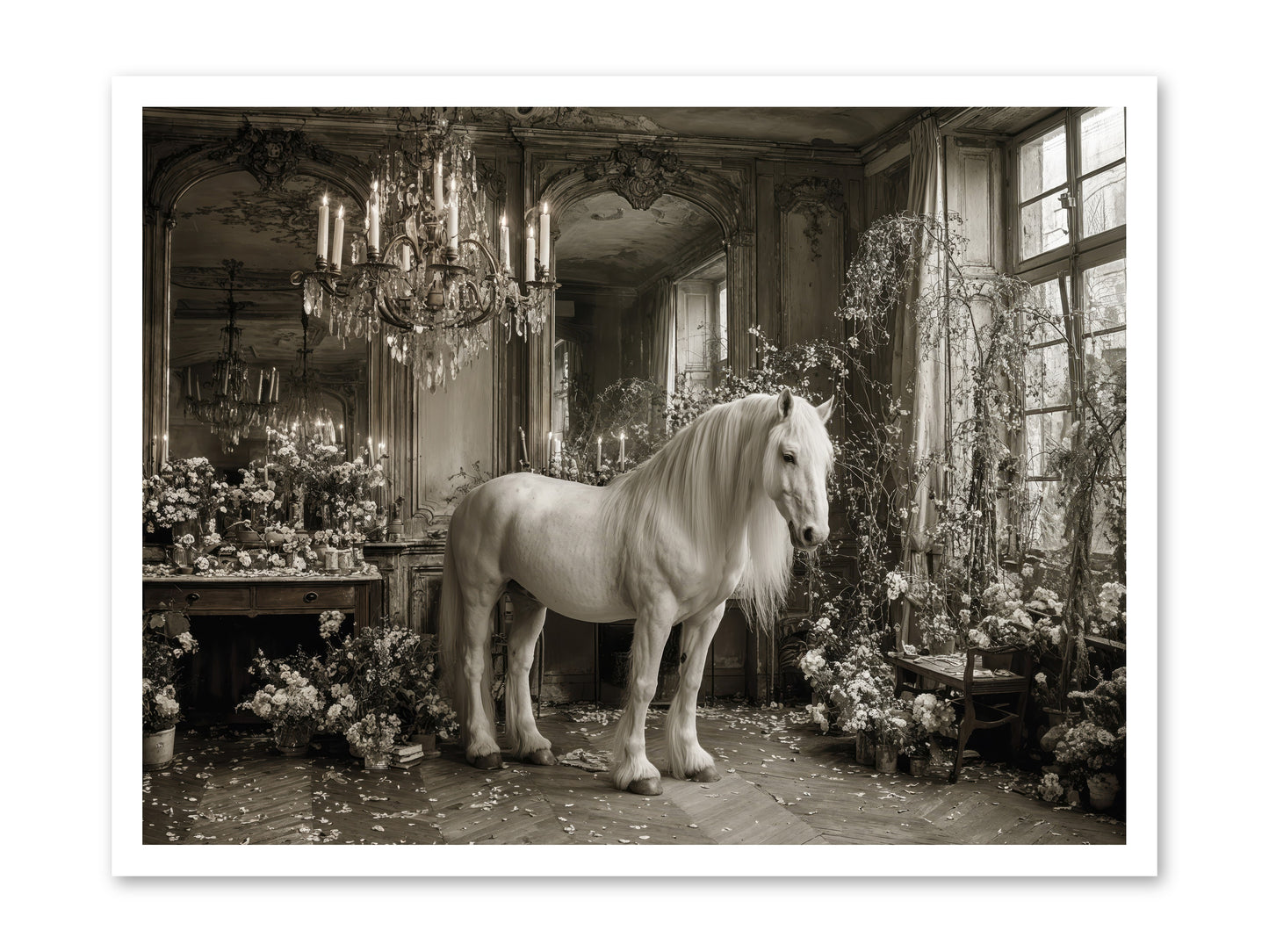 Fieldstone Parlor -- Loose Canvas Print 32x24