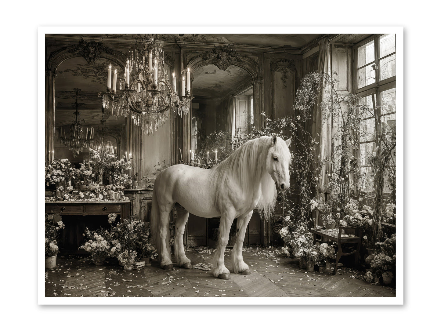 Fieldstone Parlor -- Paper Print 48x36