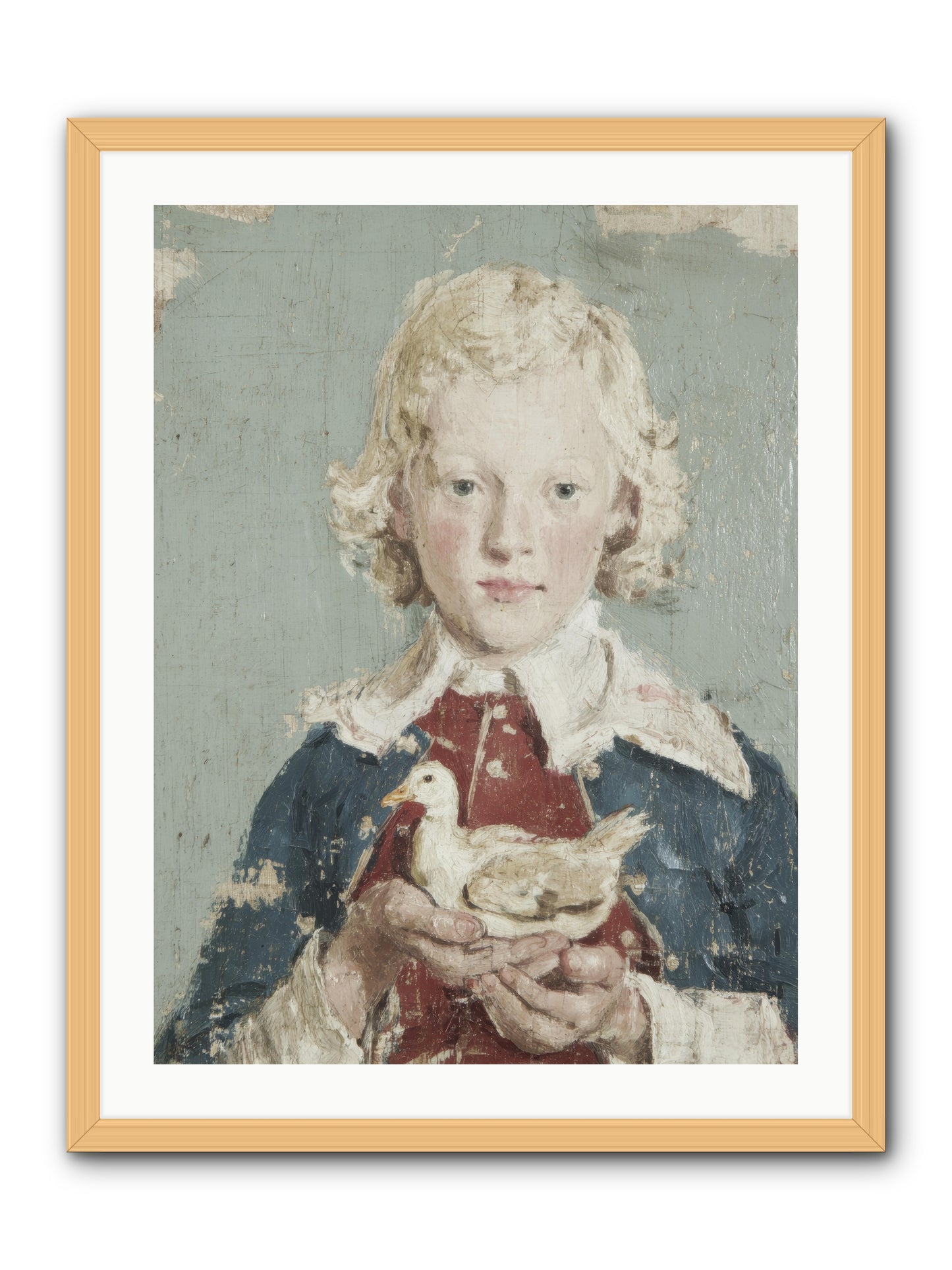 Fig Jam Season -- Framed Print - Natural 24x32