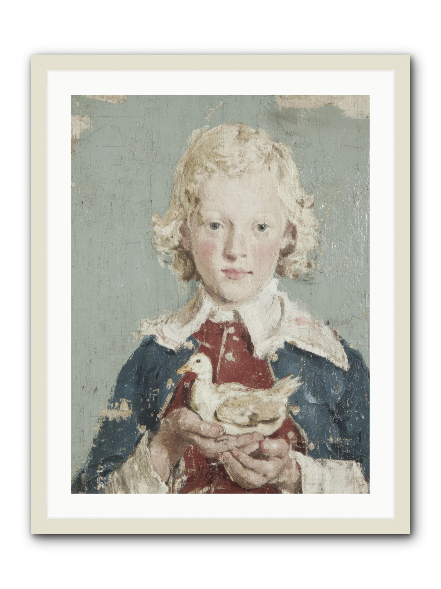 Fig Jam Season -- Framed Print - White 24x32