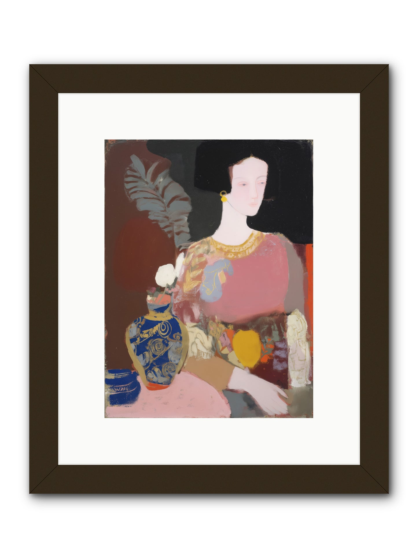 Filtered -- Framed Print - Black 9x12