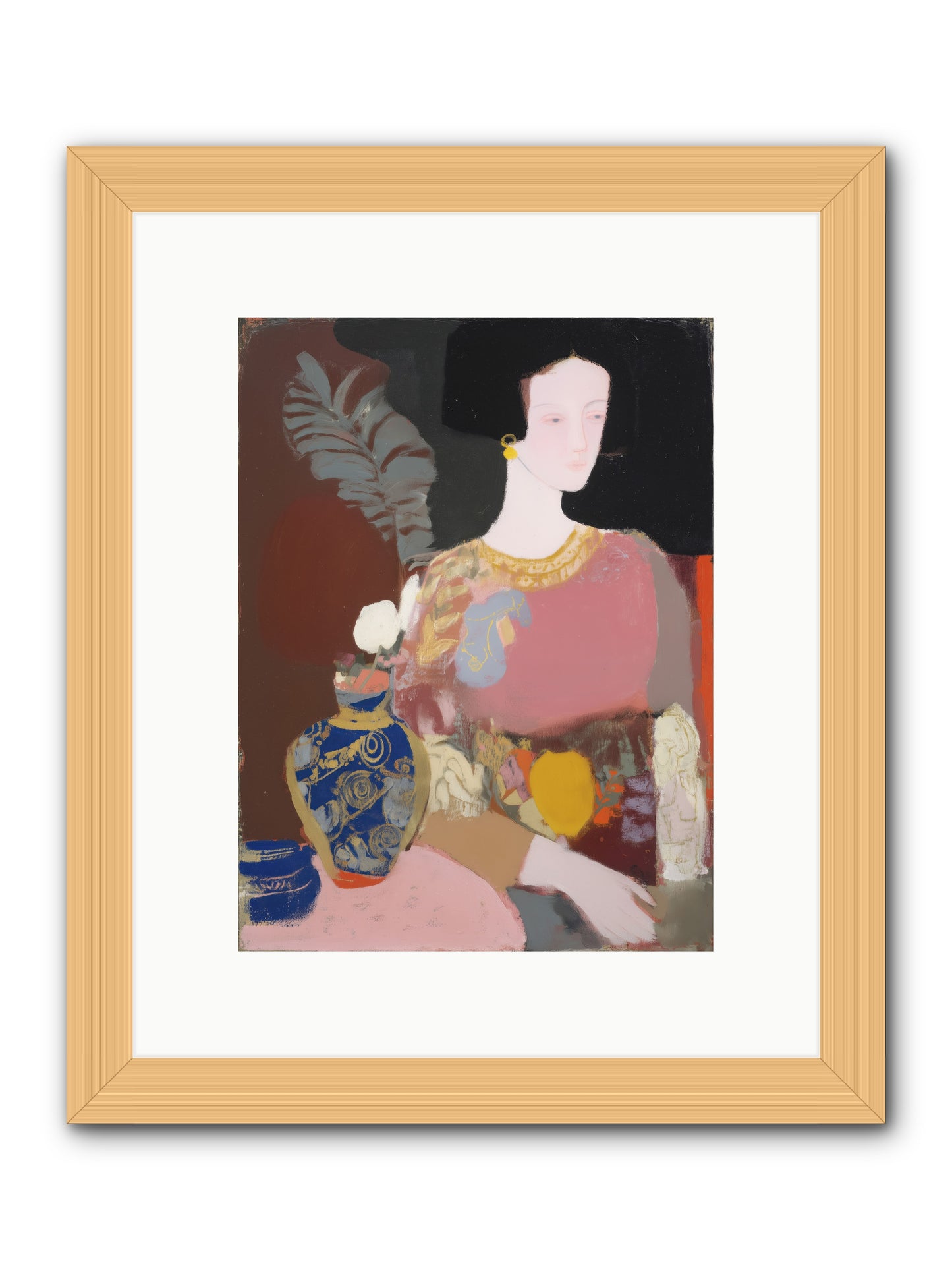 Filtered -- Framed Print - Natural 9x12