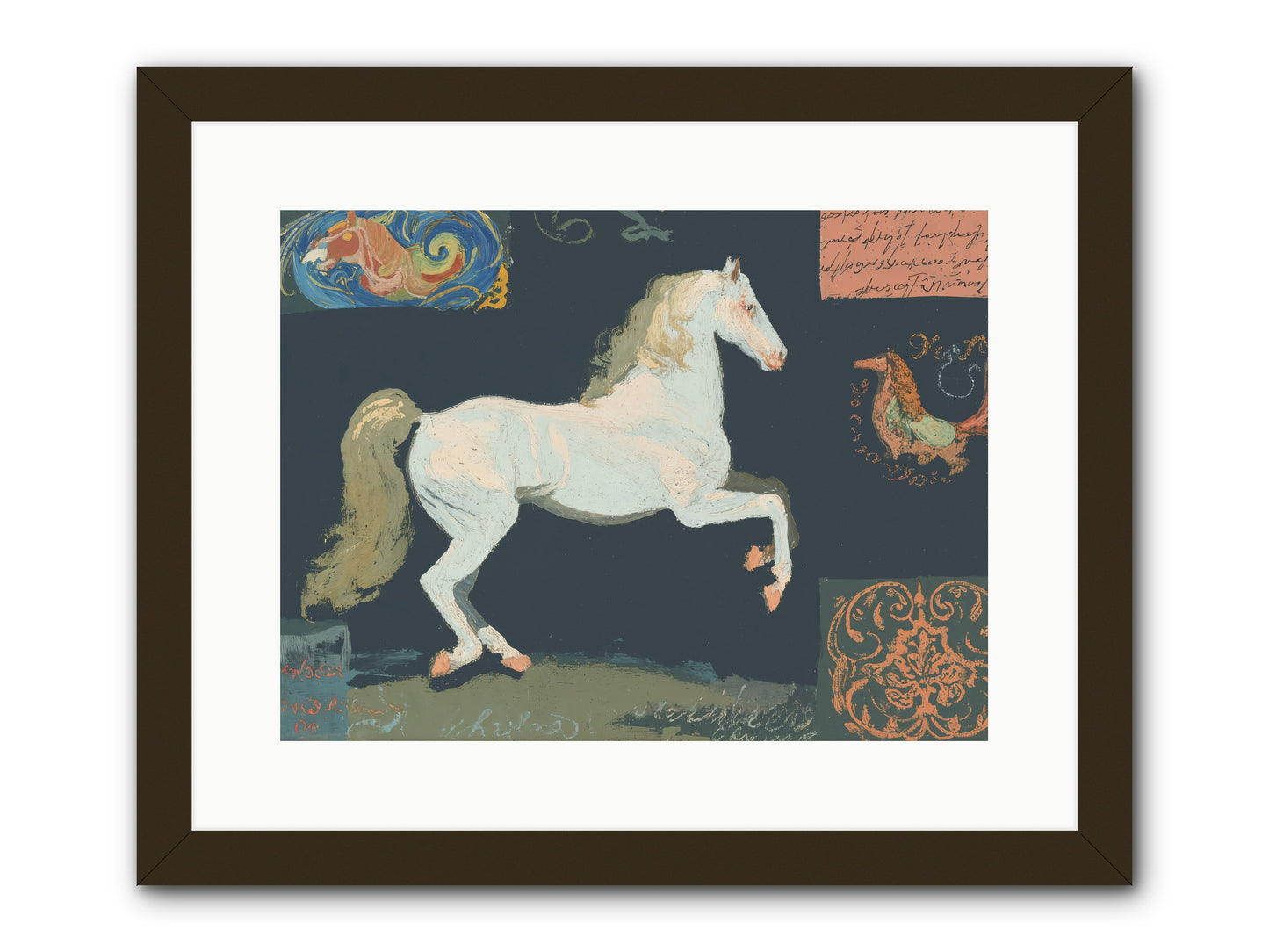 Finding Fortitude -- Framed Print - Black 16x12