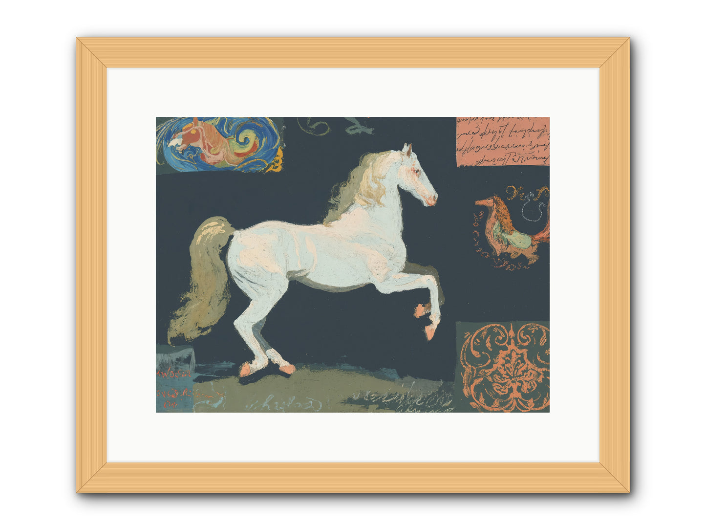 Finding Fortitude -- Framed Print - Natural 16x12