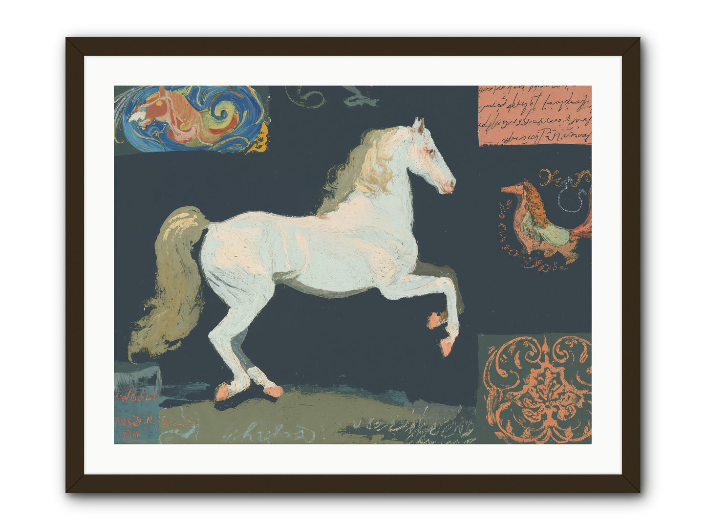 Finding Fortitude -- Framed Print - Black 32x24