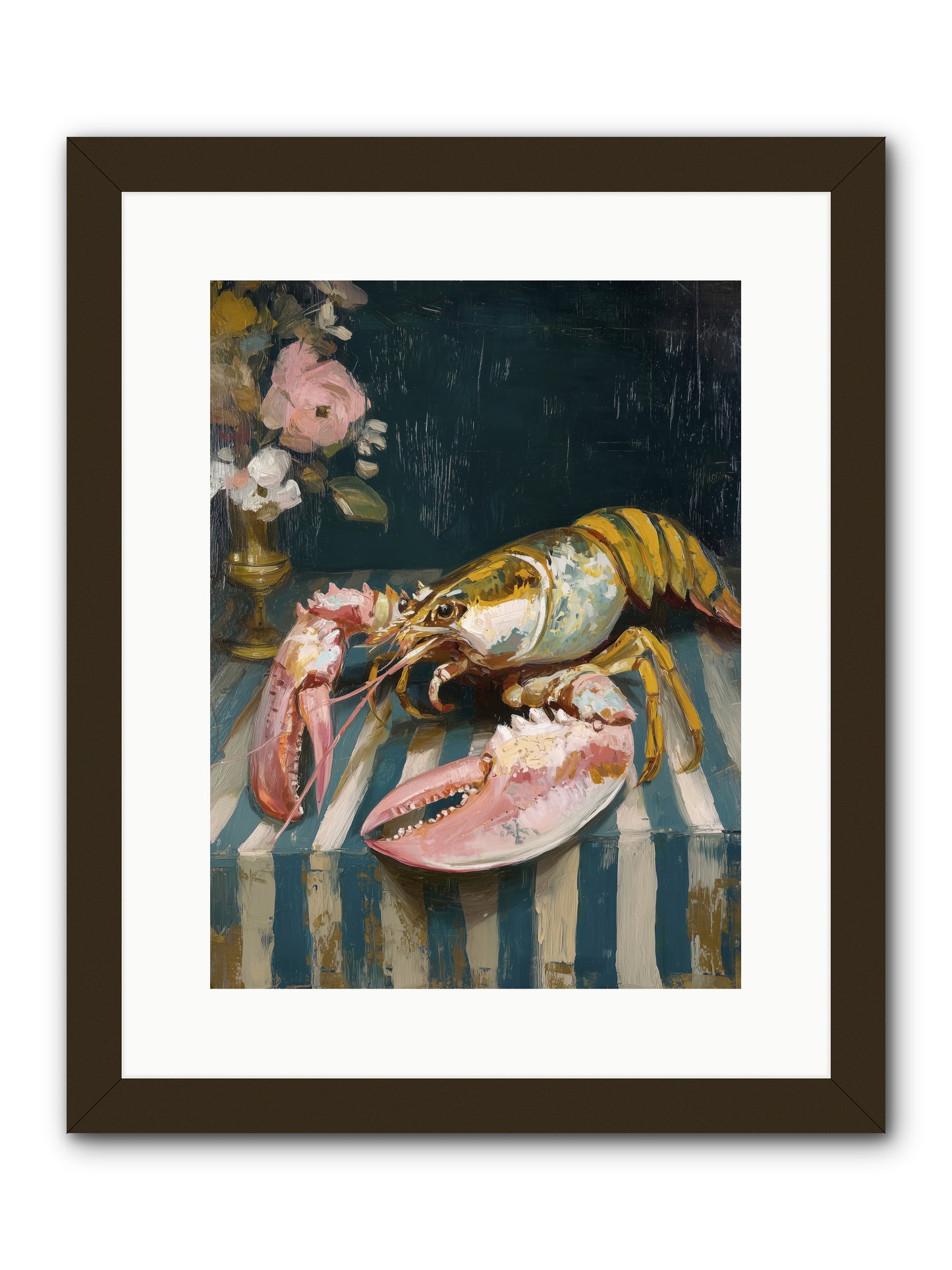 Finding Sea -- Framed Print - Black 12x16