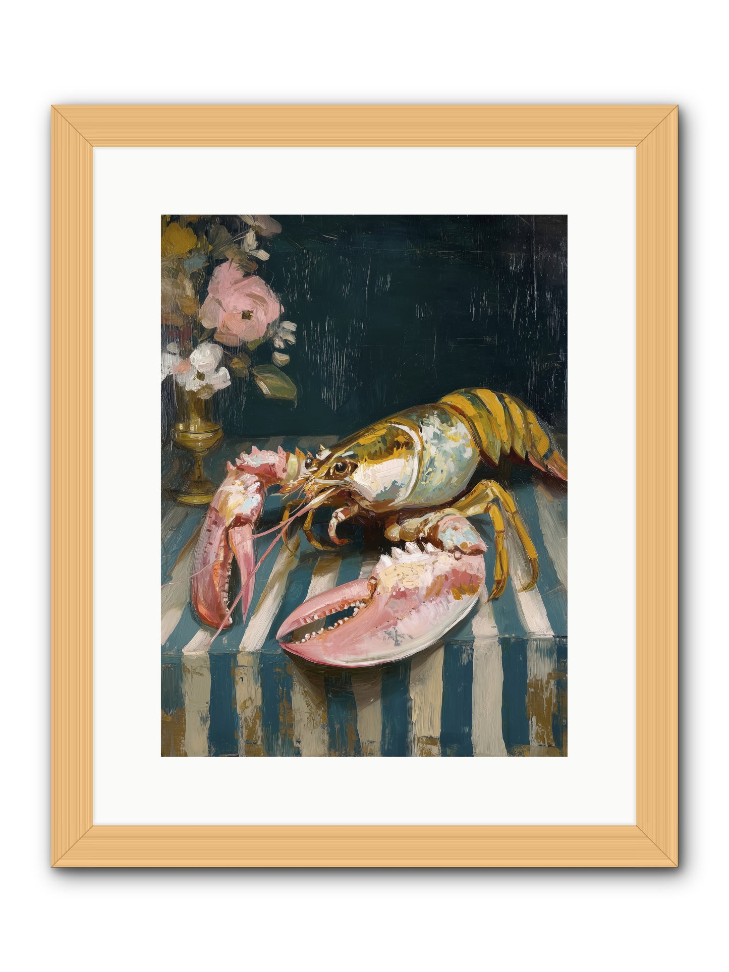 Finding Sea -- Framed Print - Natural 12x16