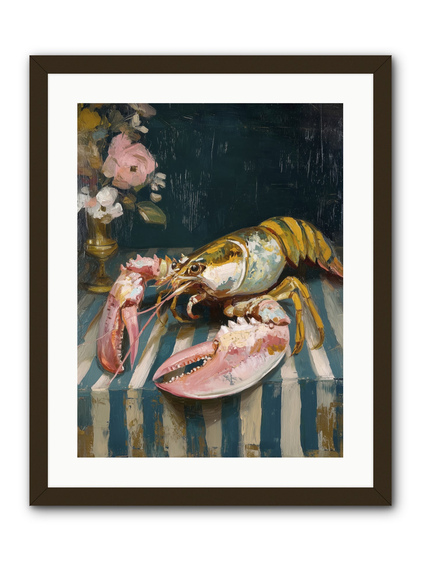 Finding Sea -- Framed Print - Black 18x24