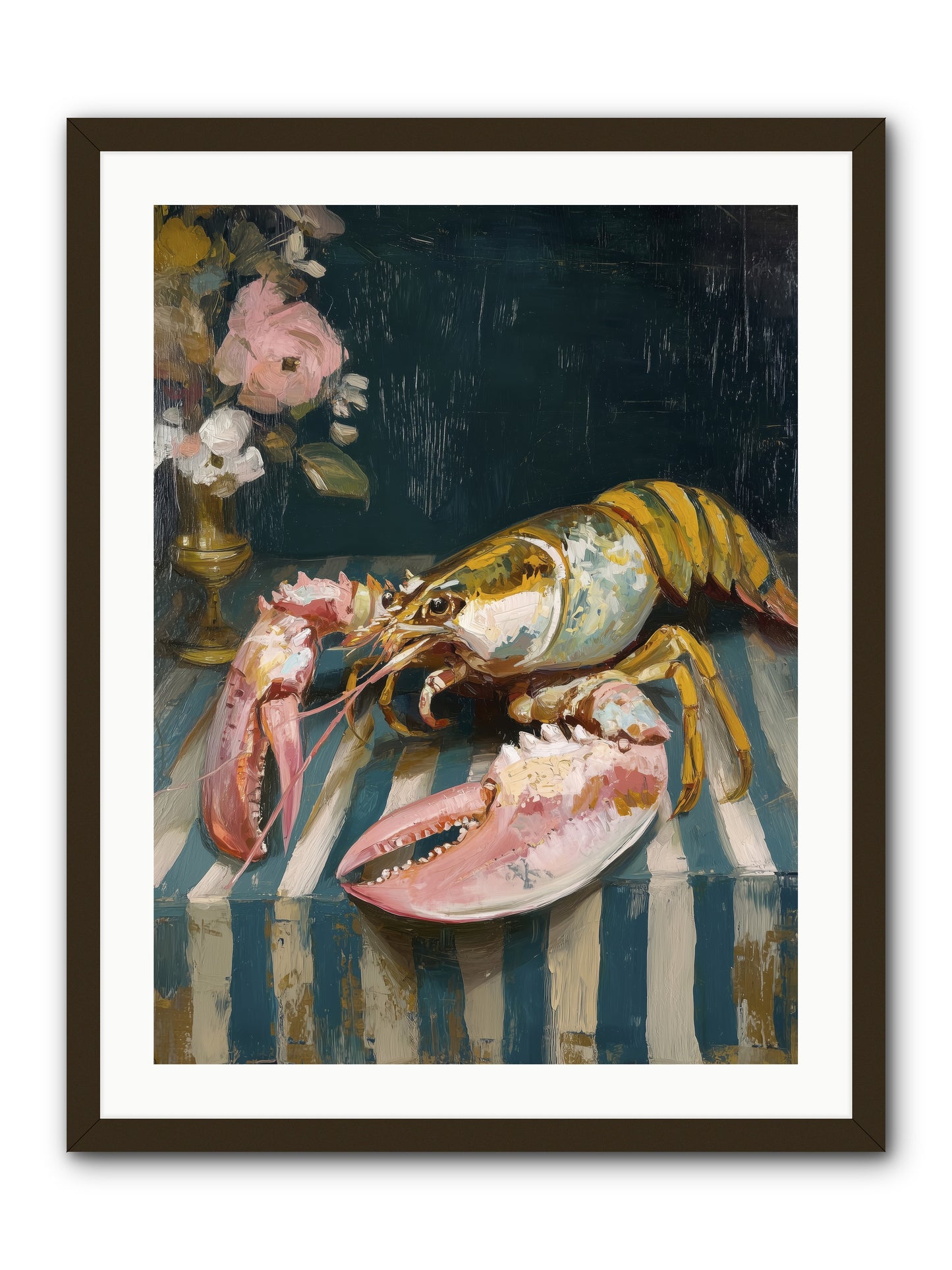 Finding Sea -- Framed Print - Black 24x32
