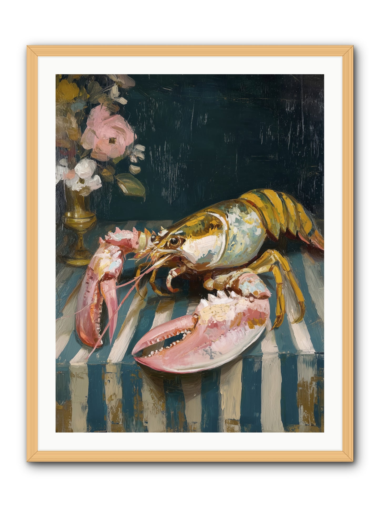 Finding Sea -- Framed Print - Natural 30x40