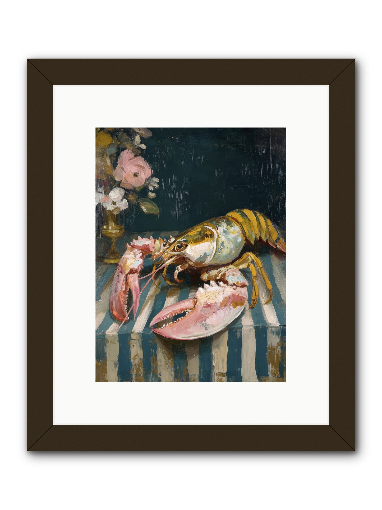 Finding Sea -- Framed Print - Black 9x12